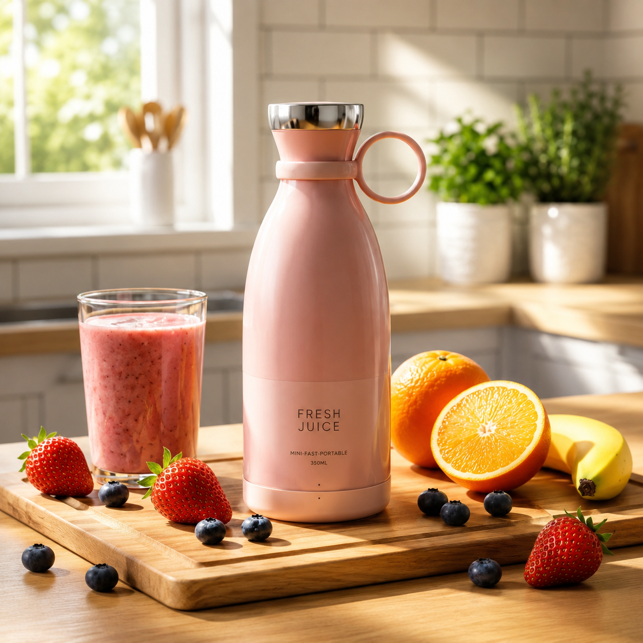 Portable Mini Fresh Juice Bottle